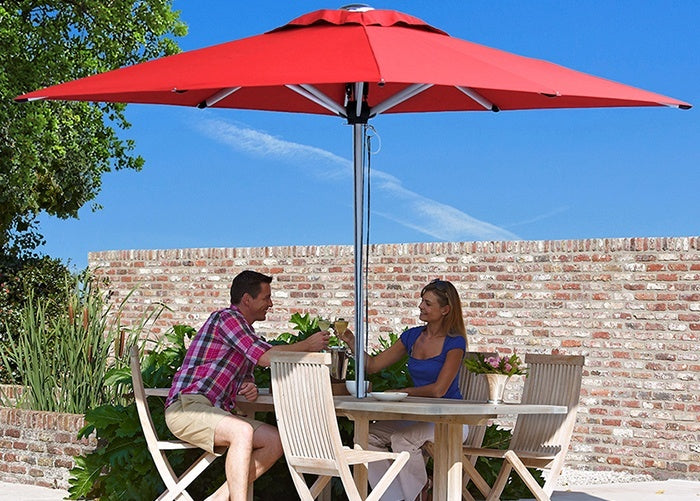 Cafe & Resort Outdoor Umbrella – 3m Aluminium Square