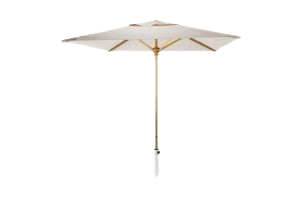 Square Umbrella - Timber 2.1m