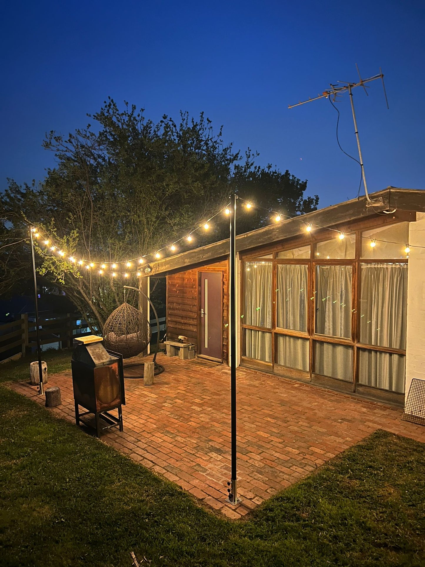 3.2m Fairy Light Pole for EzyHold Mount